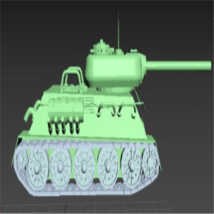 邯山充气军用坦克模型